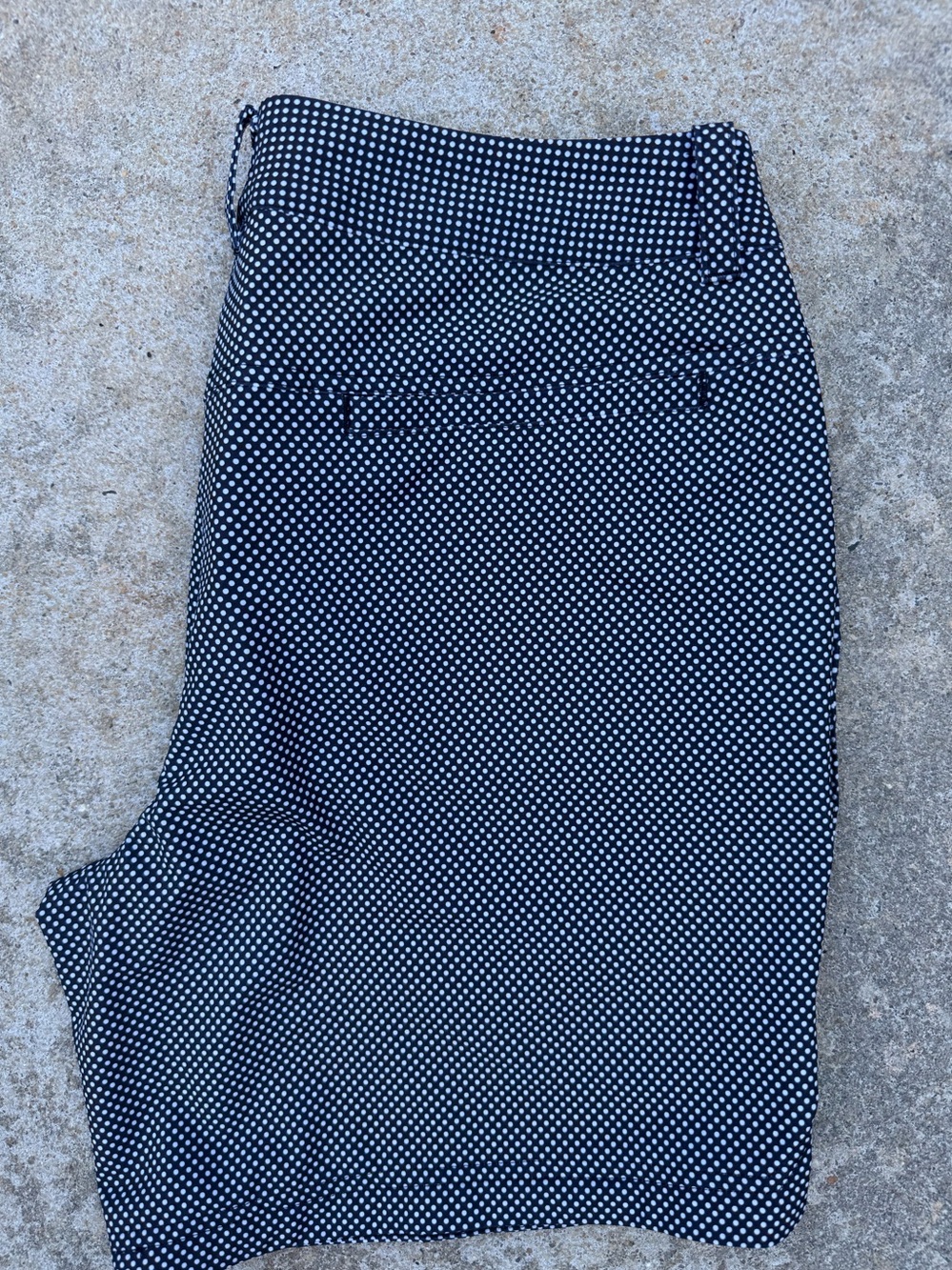 Black and White Polka Nike Dri Fit Short